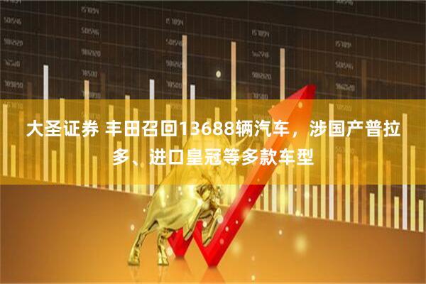 大圣证券 丰田召回13688辆汽车，涉国产普拉多、进口皇冠等多款车型